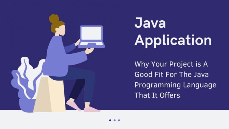Why your project is a good fit for the Java programming language that it offers?